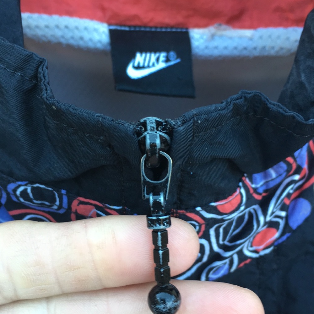 🌟Rare VTG 80s NIKE abstract print windbreaker - Picture 4 of 8